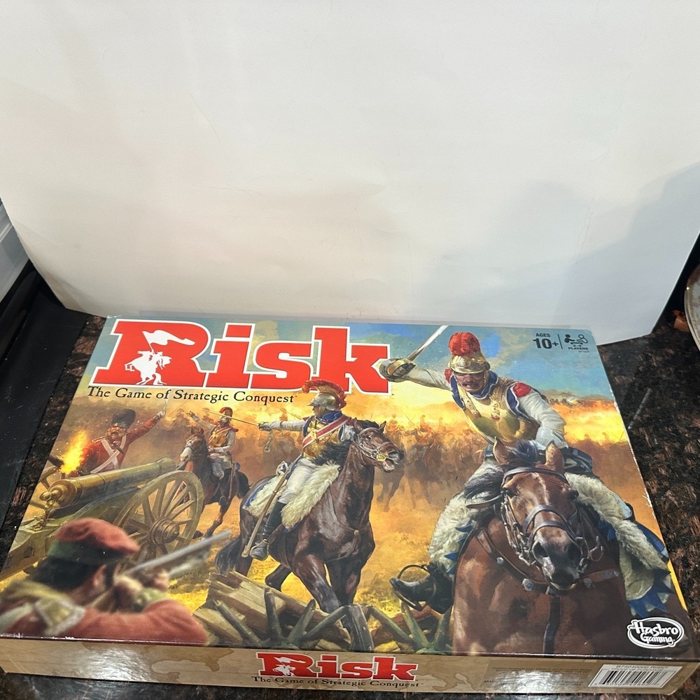 Hasbro Risk Game of Strategic Conquest Board Game B7404 Complete New Open Box